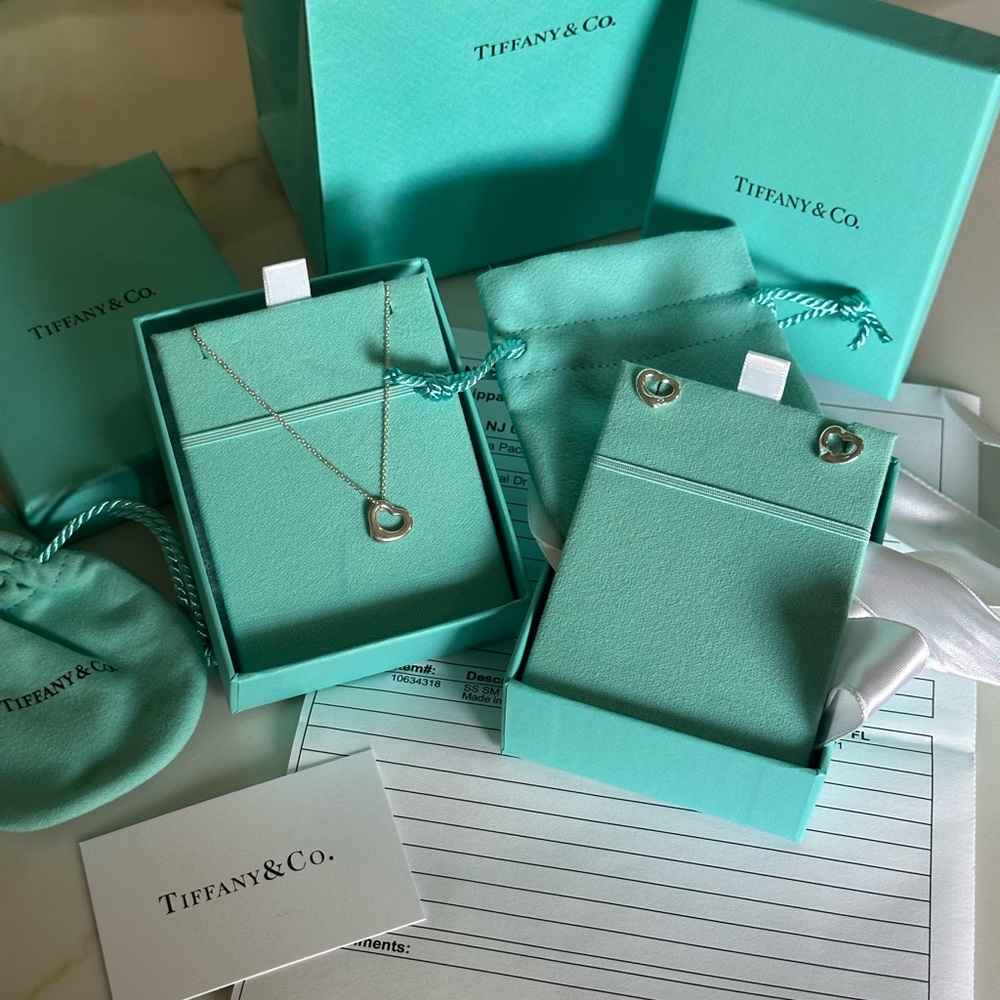Tiffany & Co. Silver Heart Necklace